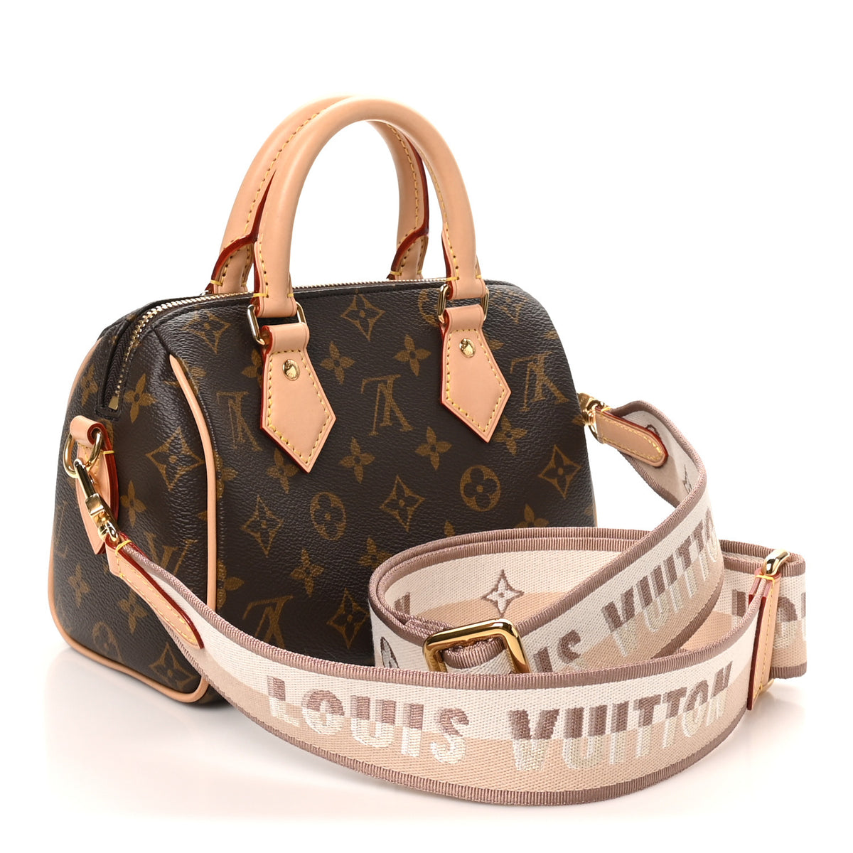 Monogram Speedy Bandouliere 20 Beige