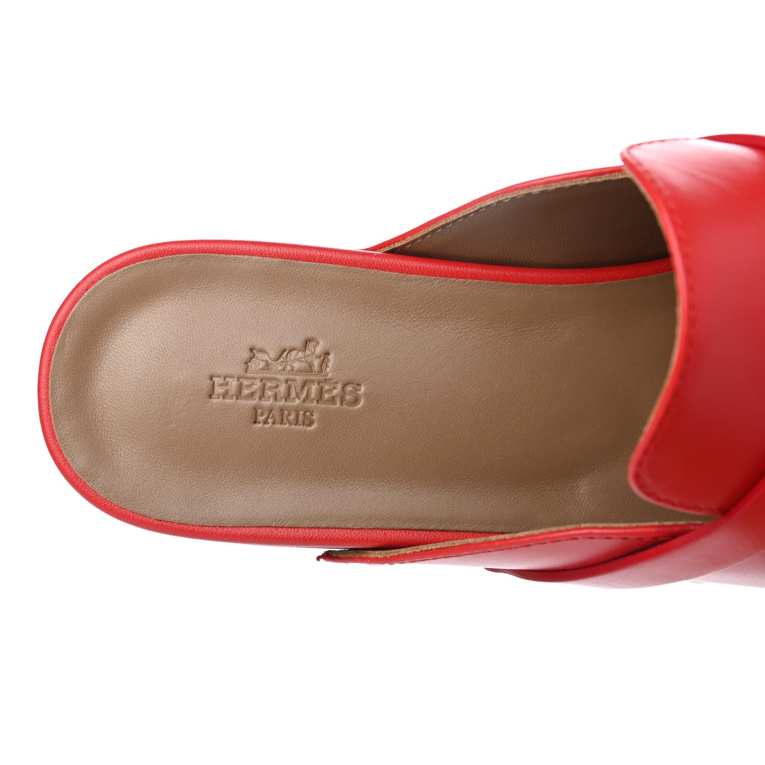 Hermes Calfskin Carlotta Mules 38 8 of 8
