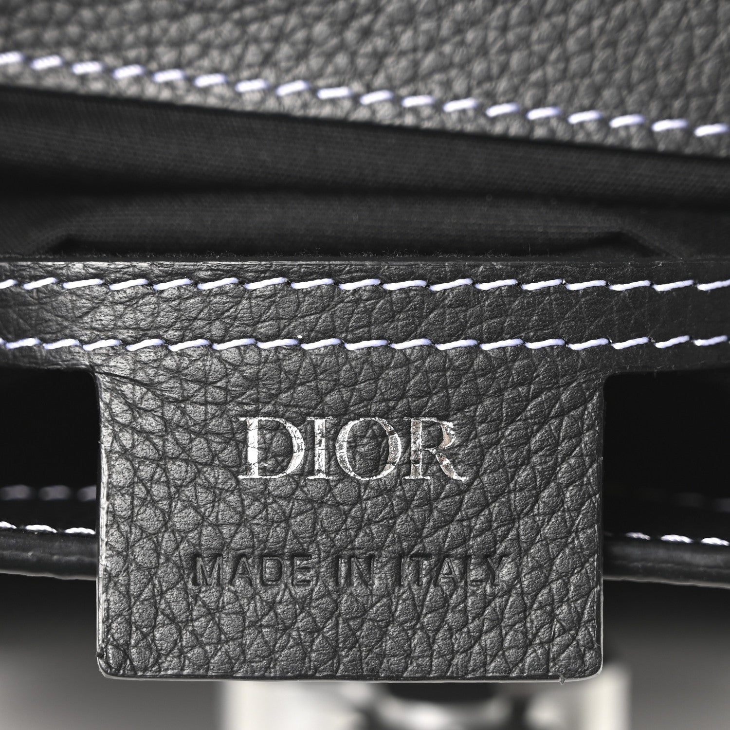 Christian Dior Grained Calfskin Mini Gallop Sling Bag Black 6 of 10