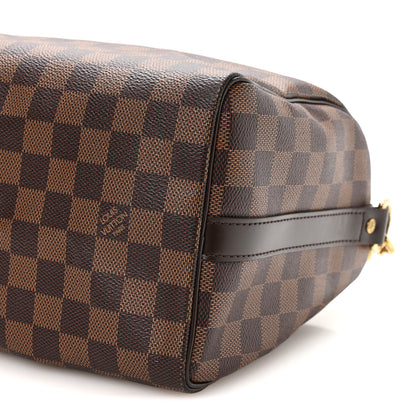 Louis Vuitton Damier Ebene Speedy Bandouliere 25 9 of 10