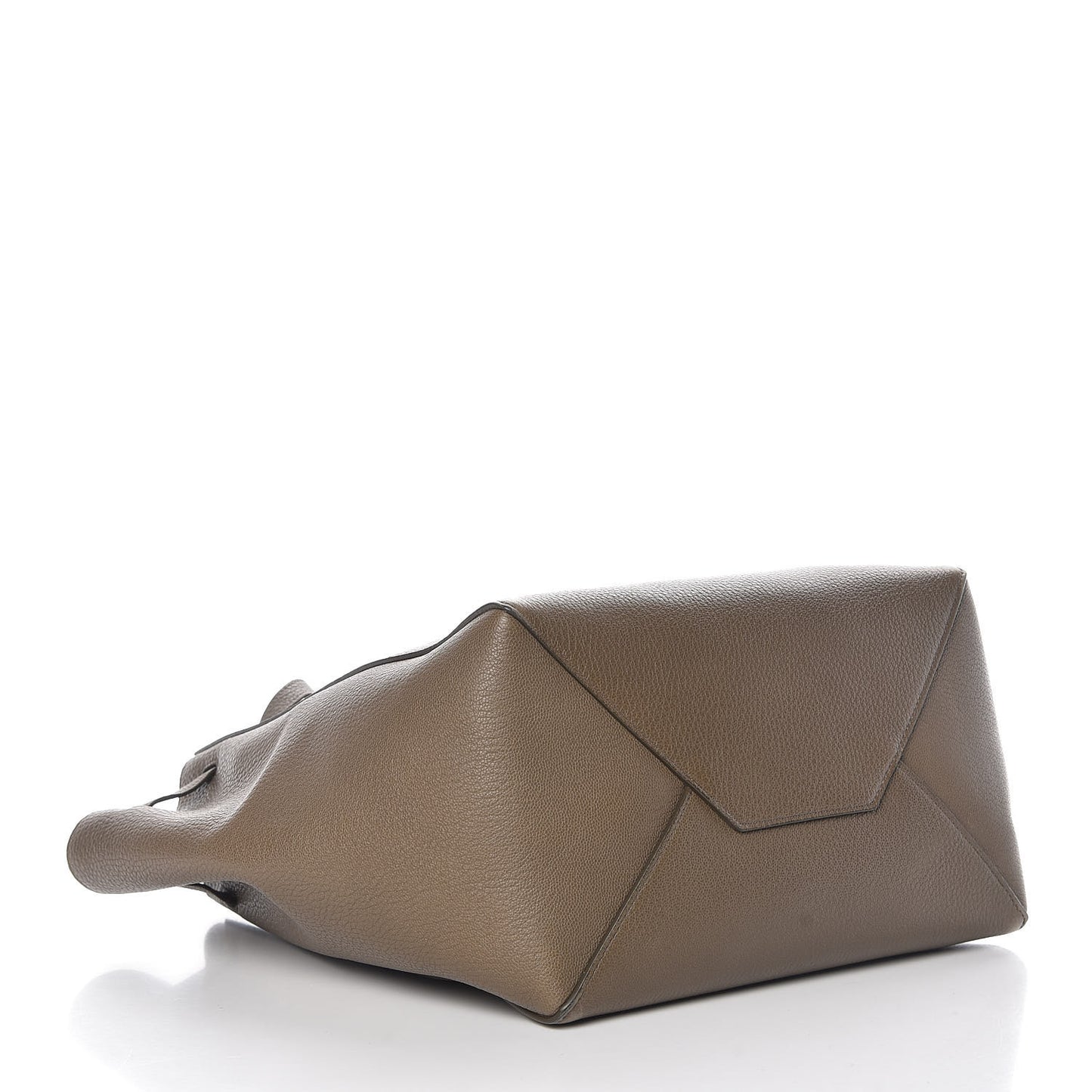 Soft Grained Calfskin Small Belt Cabas Phantom Taupe