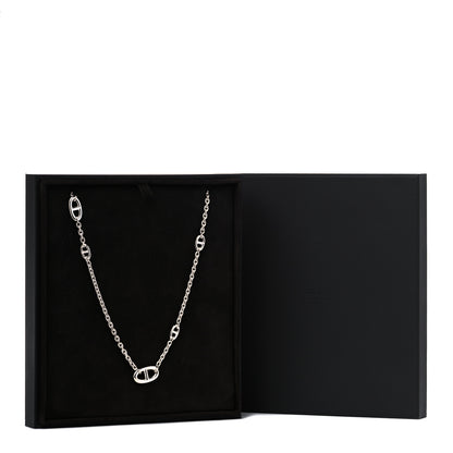 Hermes Sterling Silver Farandole Necklace 160 5 of 5