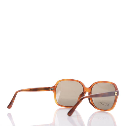 Gucci Acetate Square Frame Sunglasses GG 3834/F/S Brown 4 of 8
