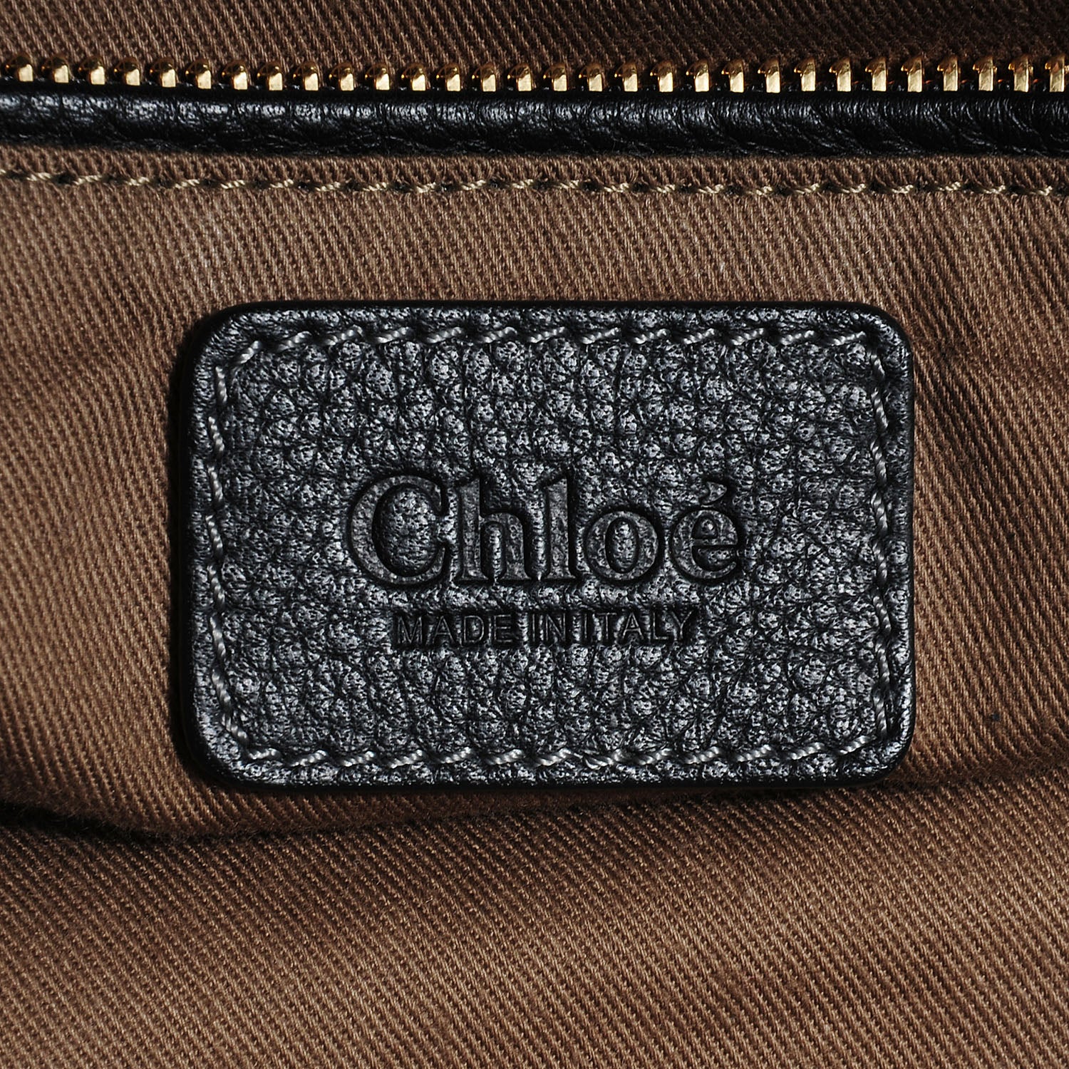 Chloe Calfskin Large Marcie Satchel Black 6 of 11