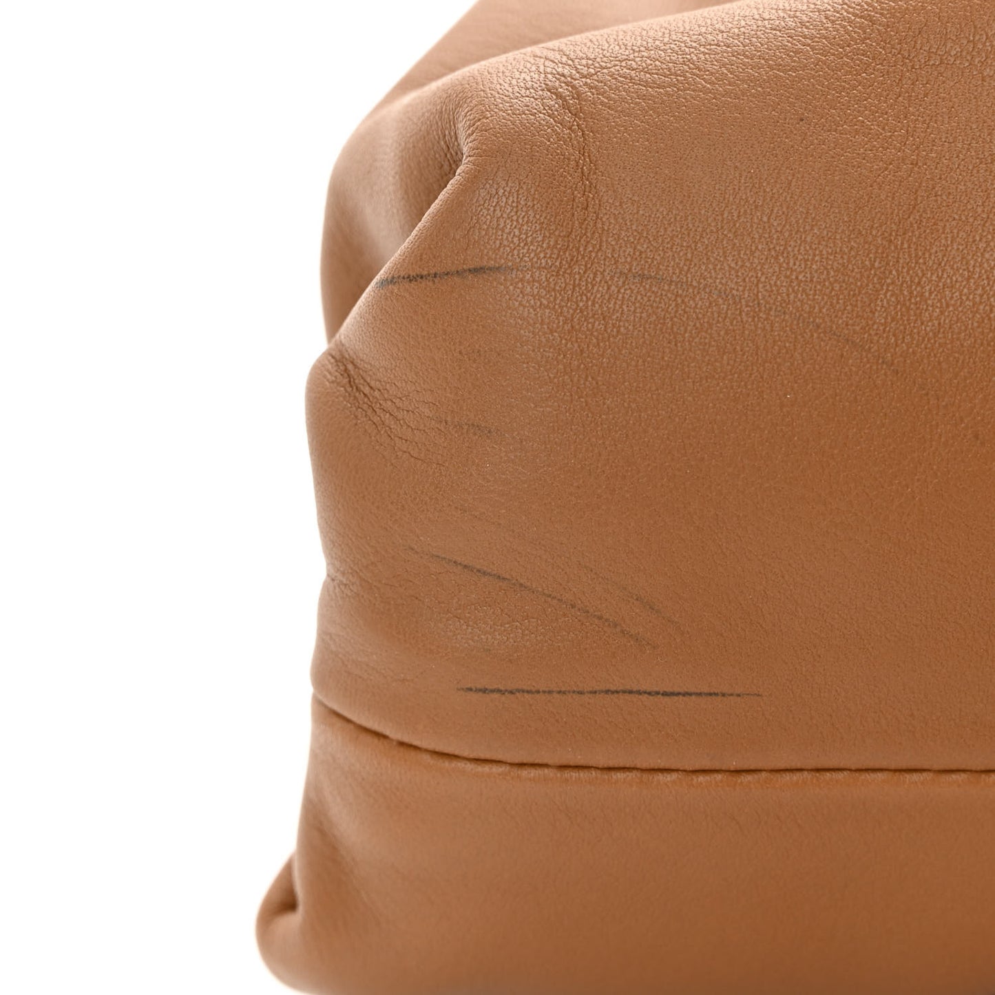 Butter Calfskin The Mini Pouch Camel