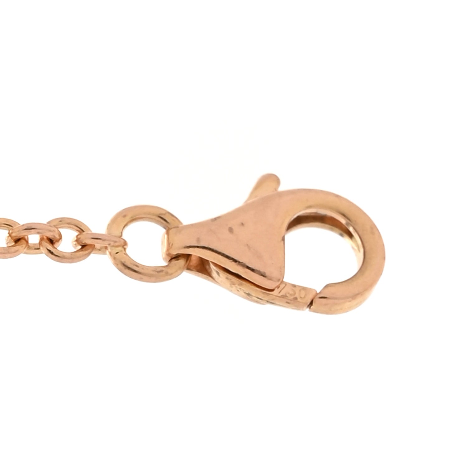 18K Pink Gold Interlocking LOVE Bracelet