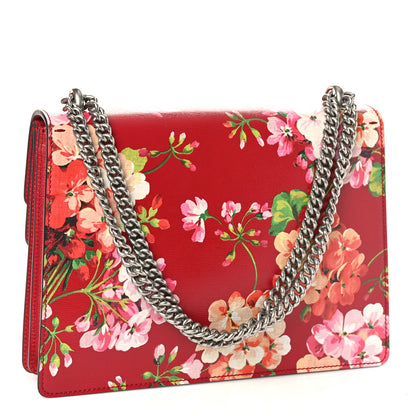 Gucci Calfskin Blooms Print Medium Dionysus Shoulder Bag Romantic Cherry Multicolor 3 of 9