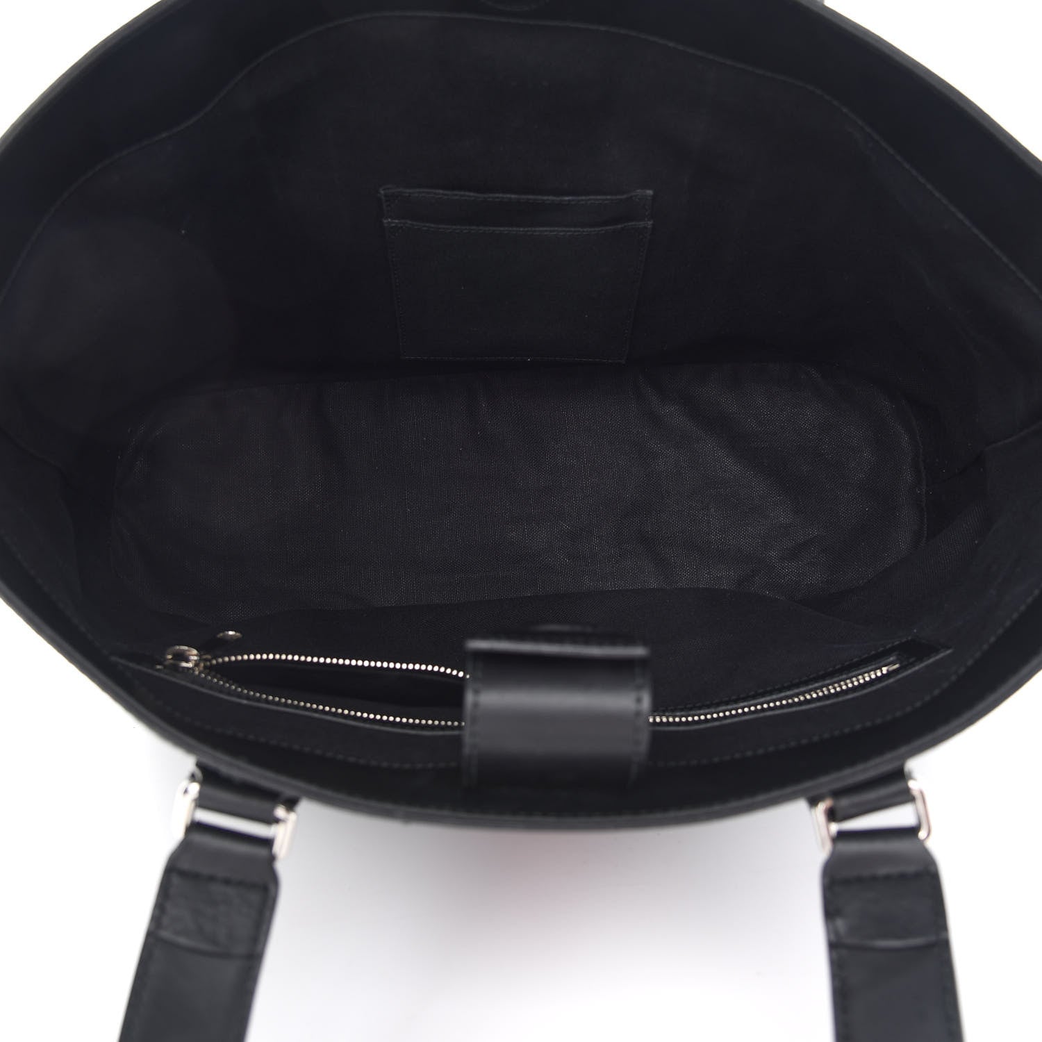 Gucci GG Supreme Monogram Web Tote Black Grey 5 of 14