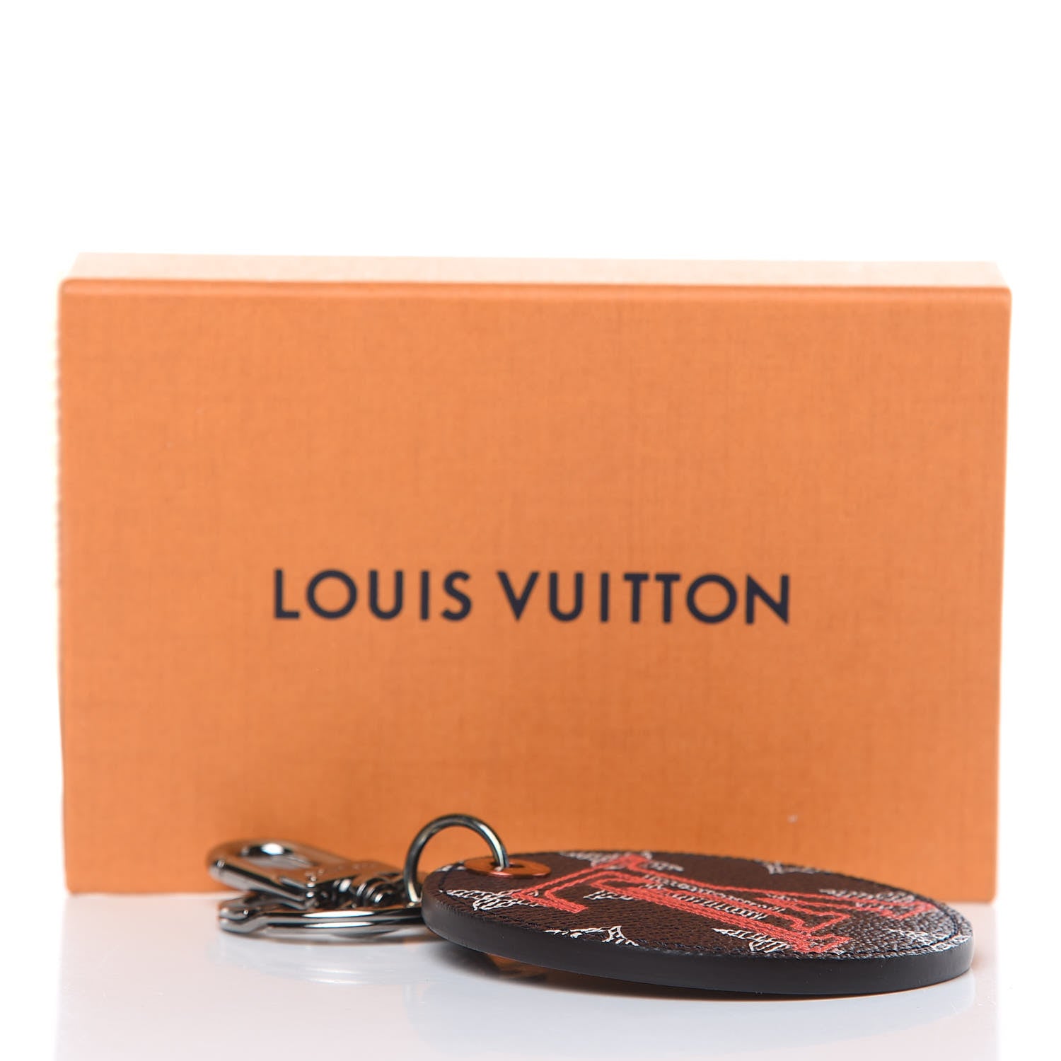 Louis Vuitton Monogram Upside Down Illustre Bag Charm Key Ring 3 of 3