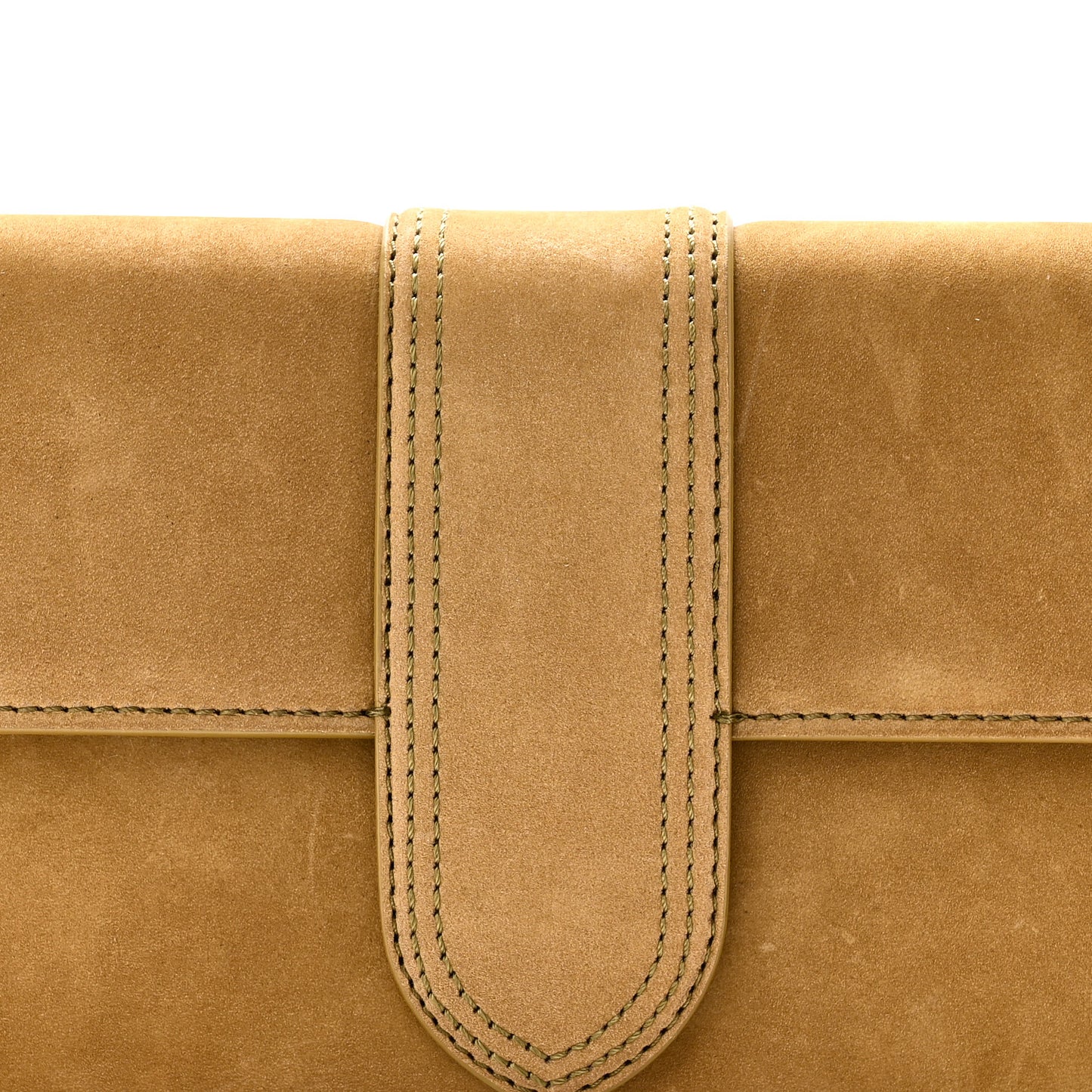 Suede Le Bambino Long Light Khaki