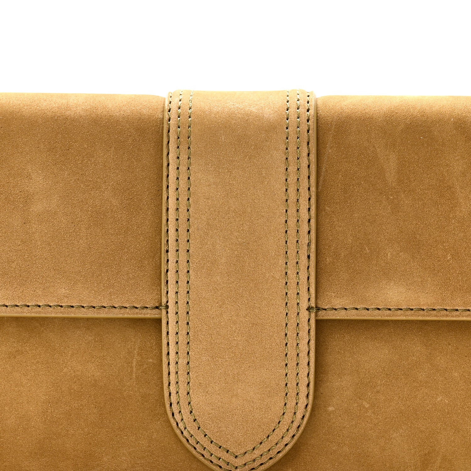 Jacquemus Suede Le Bambino Long Light Khaki 7 of 9