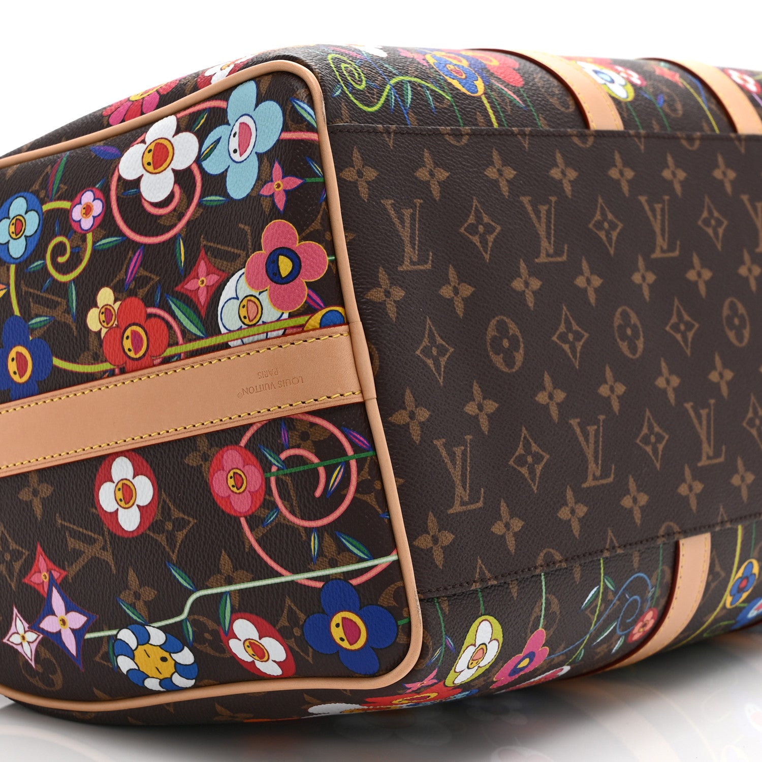 Louis Vuitton LV X TM Monogram Flowers Keepall Bandouliere 45 7 of 8