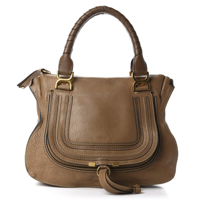 Chloe Calfskin Medium Marcie Satchel Nut 1 of 11