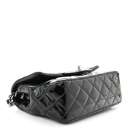 Chanel Patent Calfskin Quilted Mini Rectangular Flap Black 4 of 15