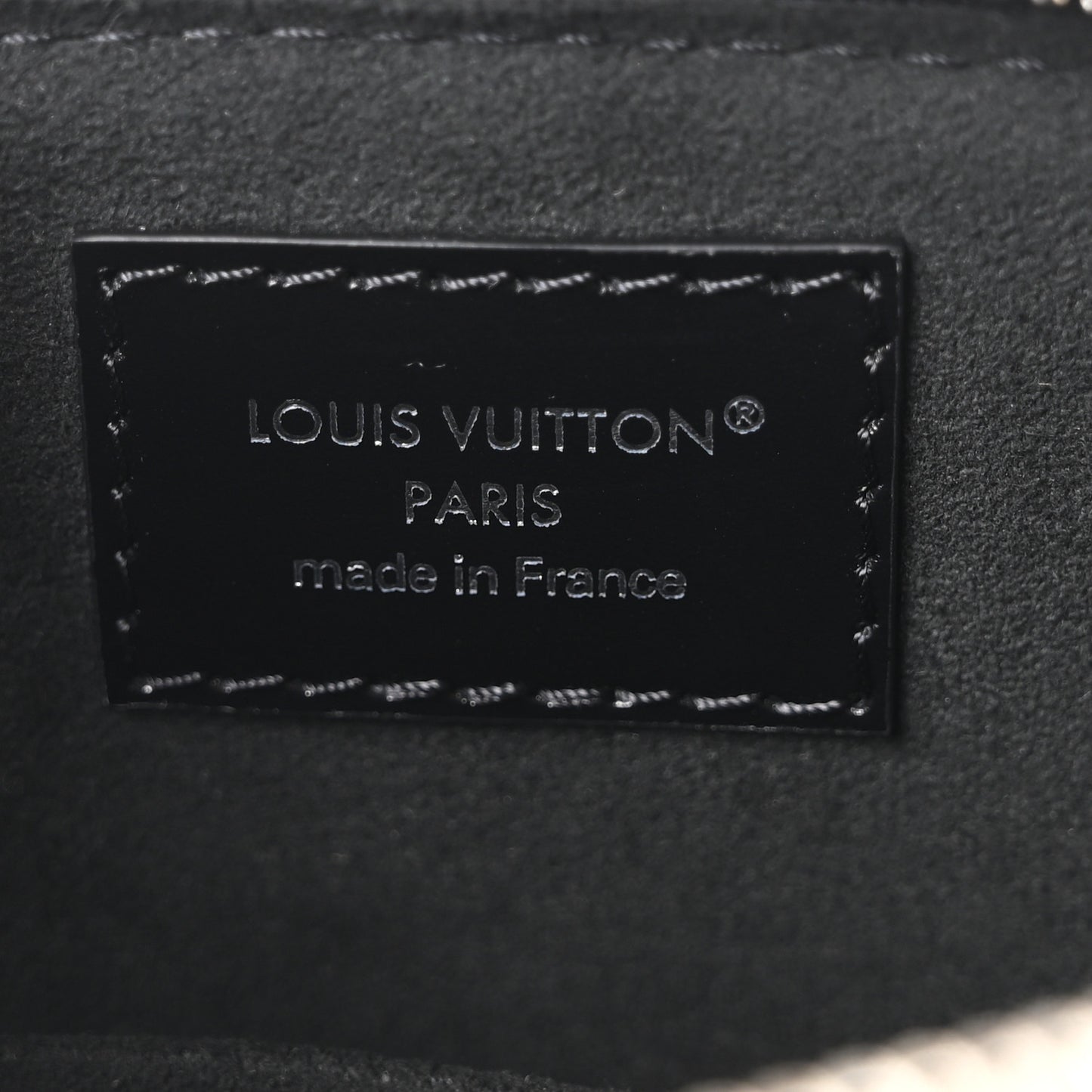 Calfskin Monogram Alma Trunk BB Black