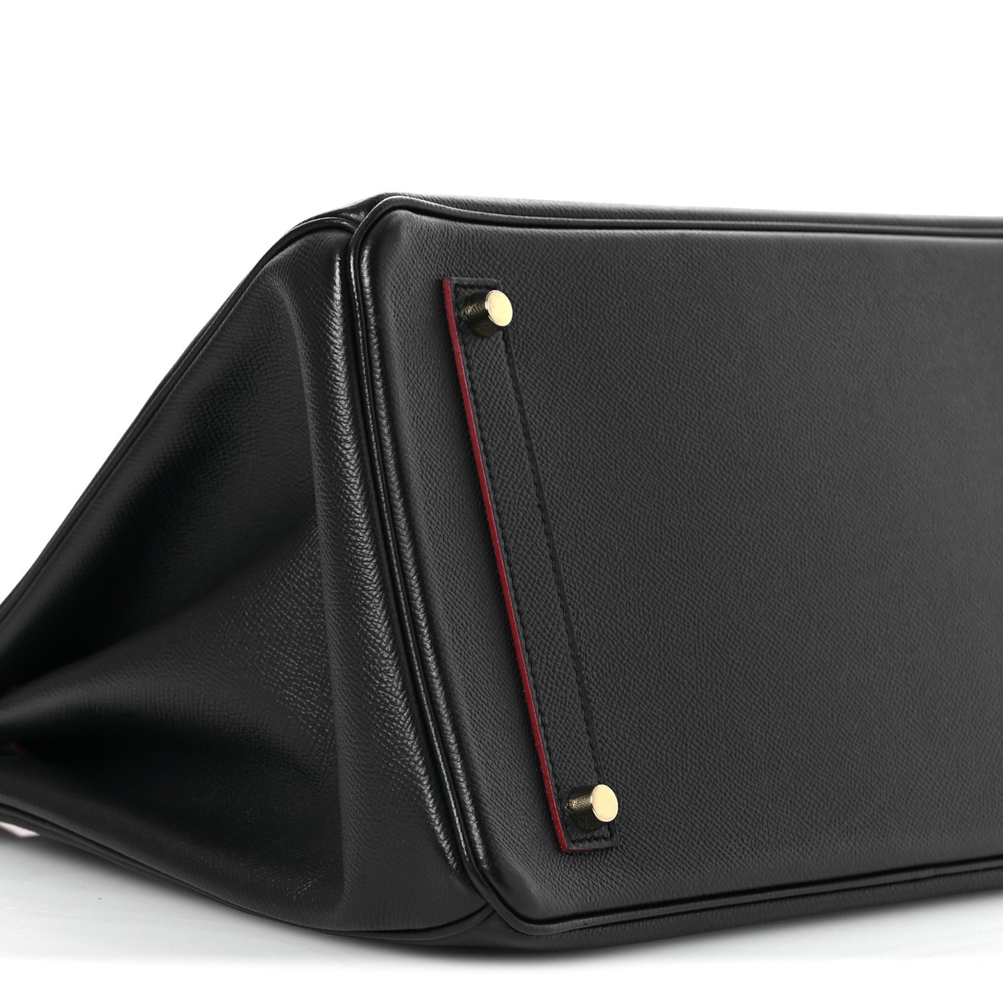 Epsom Contour Birkin 35 Bleu Indigo Rouge H