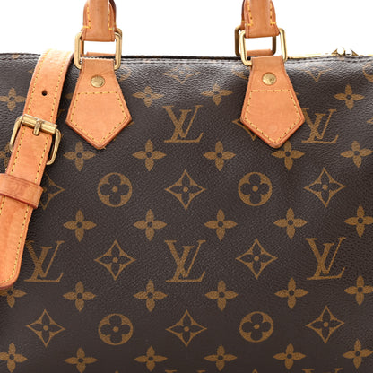 Louis Vuitton Monogram Speedy Bandouliere 25 8 of 13
