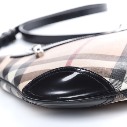 Burberry Supernova Check Small Dryden Crossbody Bag Black 6 of 19