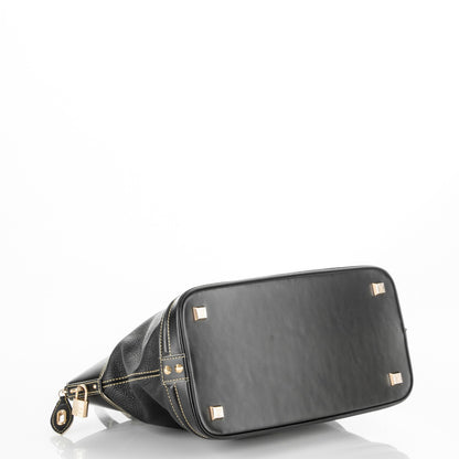 Louis Vuitton Suhali Lockit MM Black 4 of 6