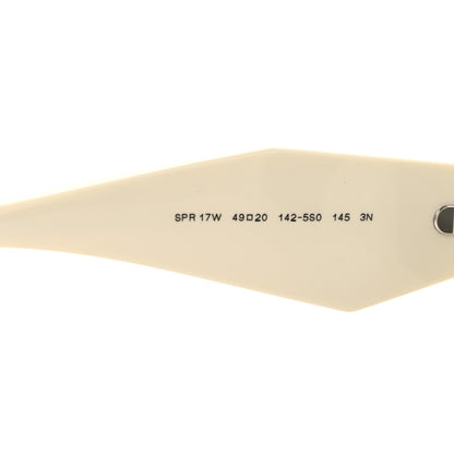 Prada Acetate Symbole Sunglasses SPR 17W White 6 of 7