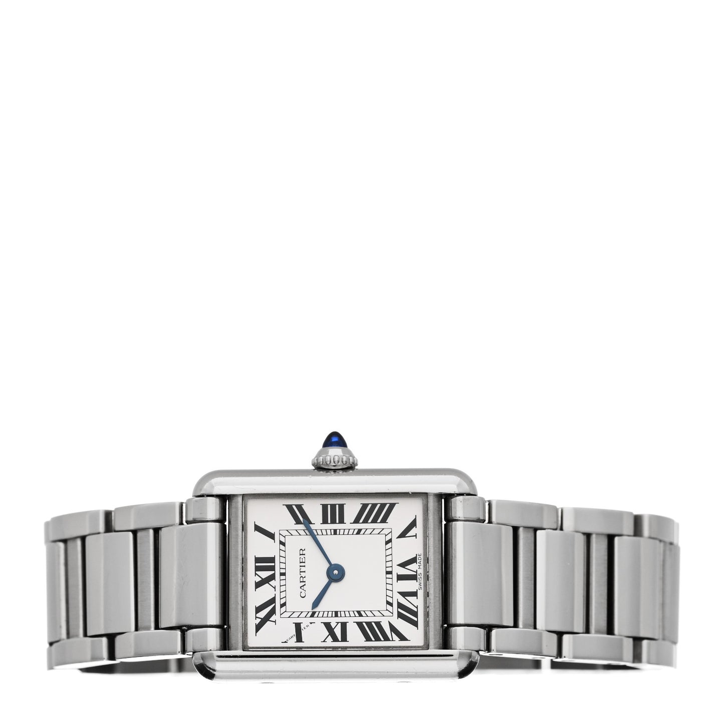 Stainless Steel 22mm Tank Must Quartz Watch