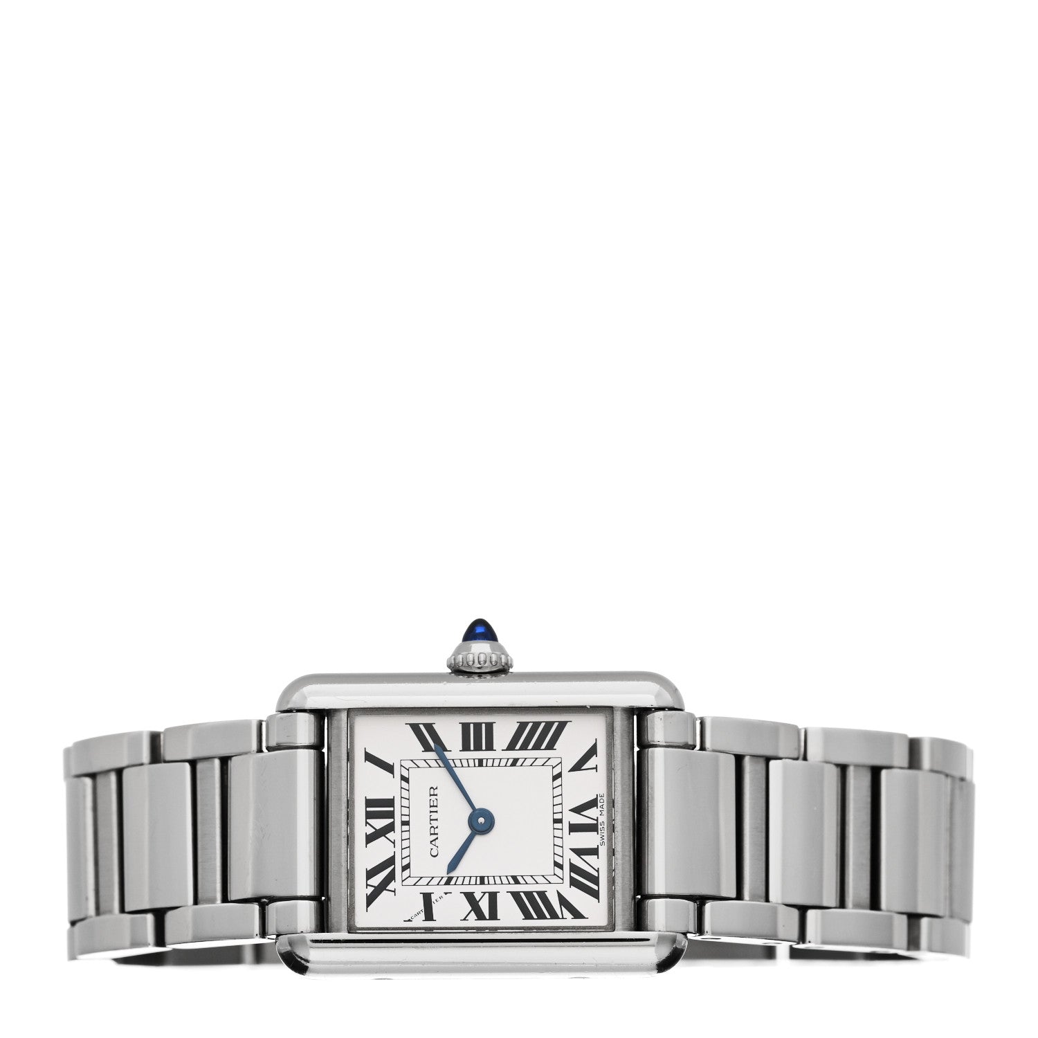 Cartier Stainless Steel 22mm Tank Must Quartz Watch 2 of 5