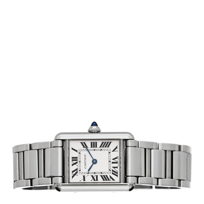 Cartier Stainless Steel 22mm Tank Must Quartz Watch 2 of 5