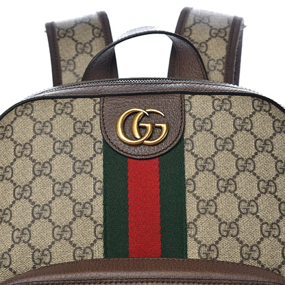 Gucci GG Supreme Monogram Medium Ophidia Day Backpack Brown 11 of 11