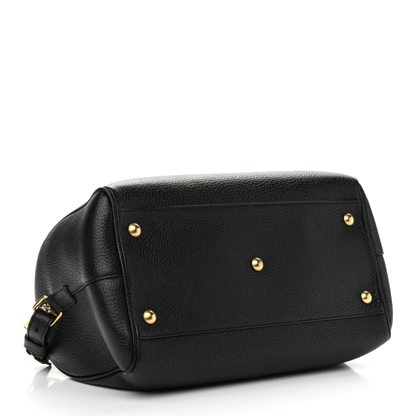 Grained Calfskin Classic Duffle 6 Black