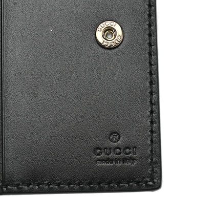 Gucci Guccissima Card Holder Black 6 of 8