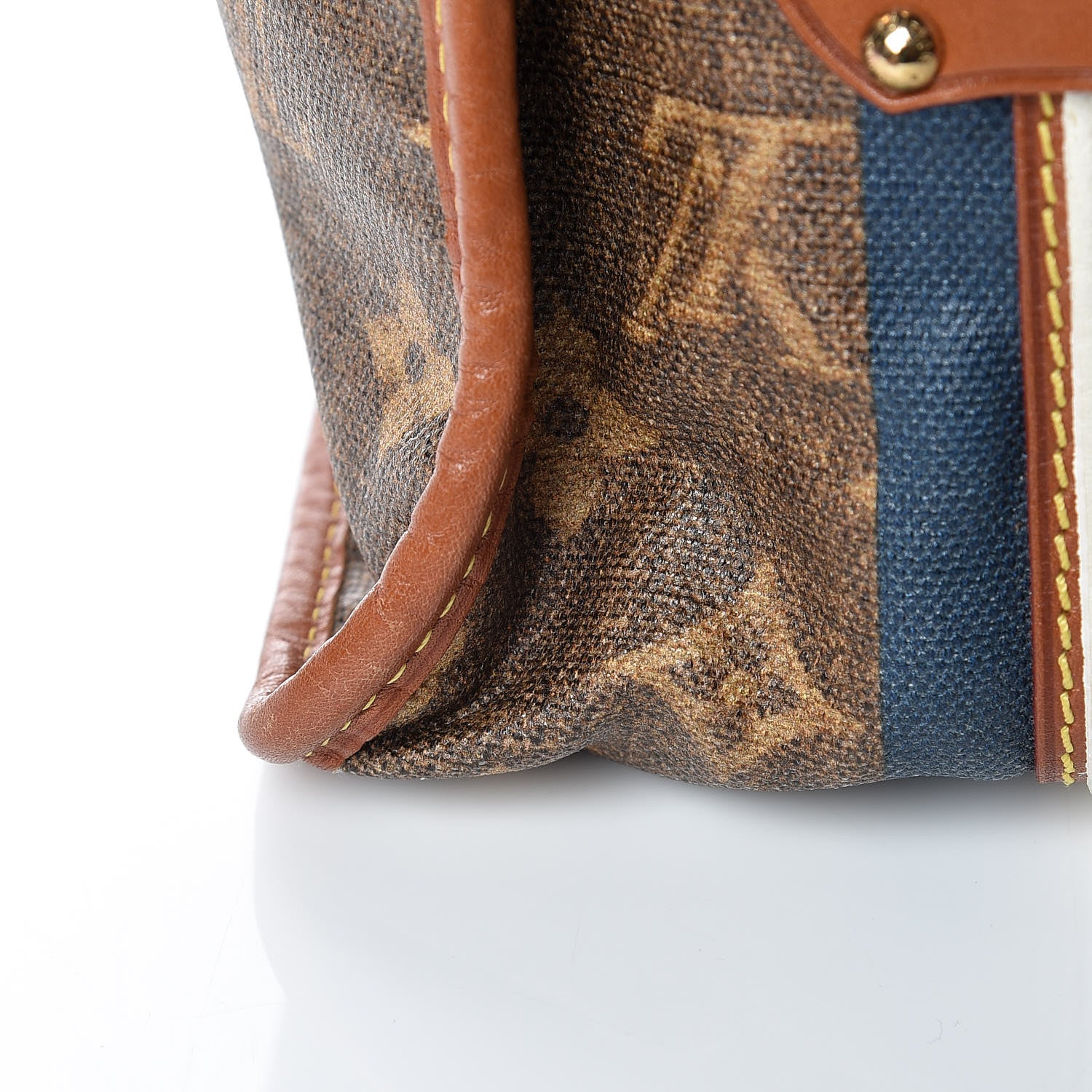 Louis Vuitton Monogram Rayures Tisse Sac GM Blue 20 of 26