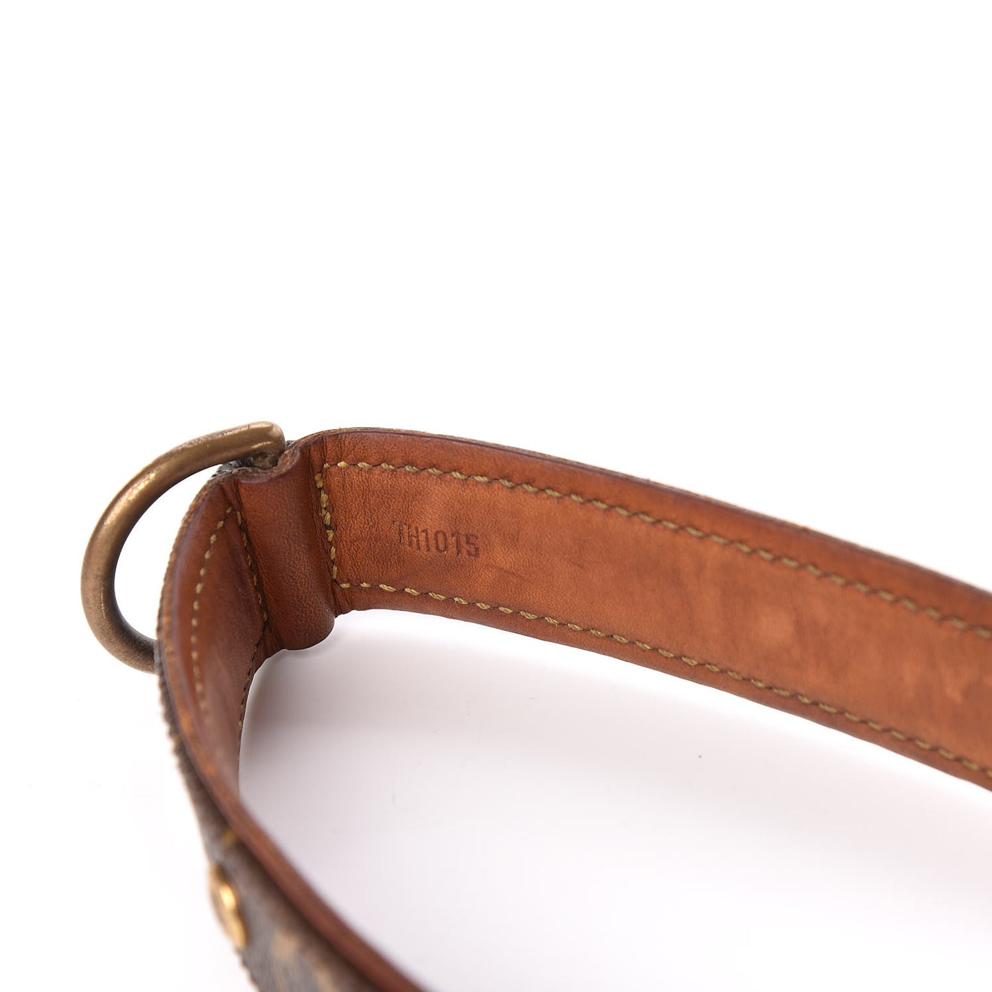 Monogram Baxter Dog Collar PM