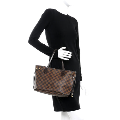Louis Vuitton Damier Ebene Neverfull PM 2 of 13