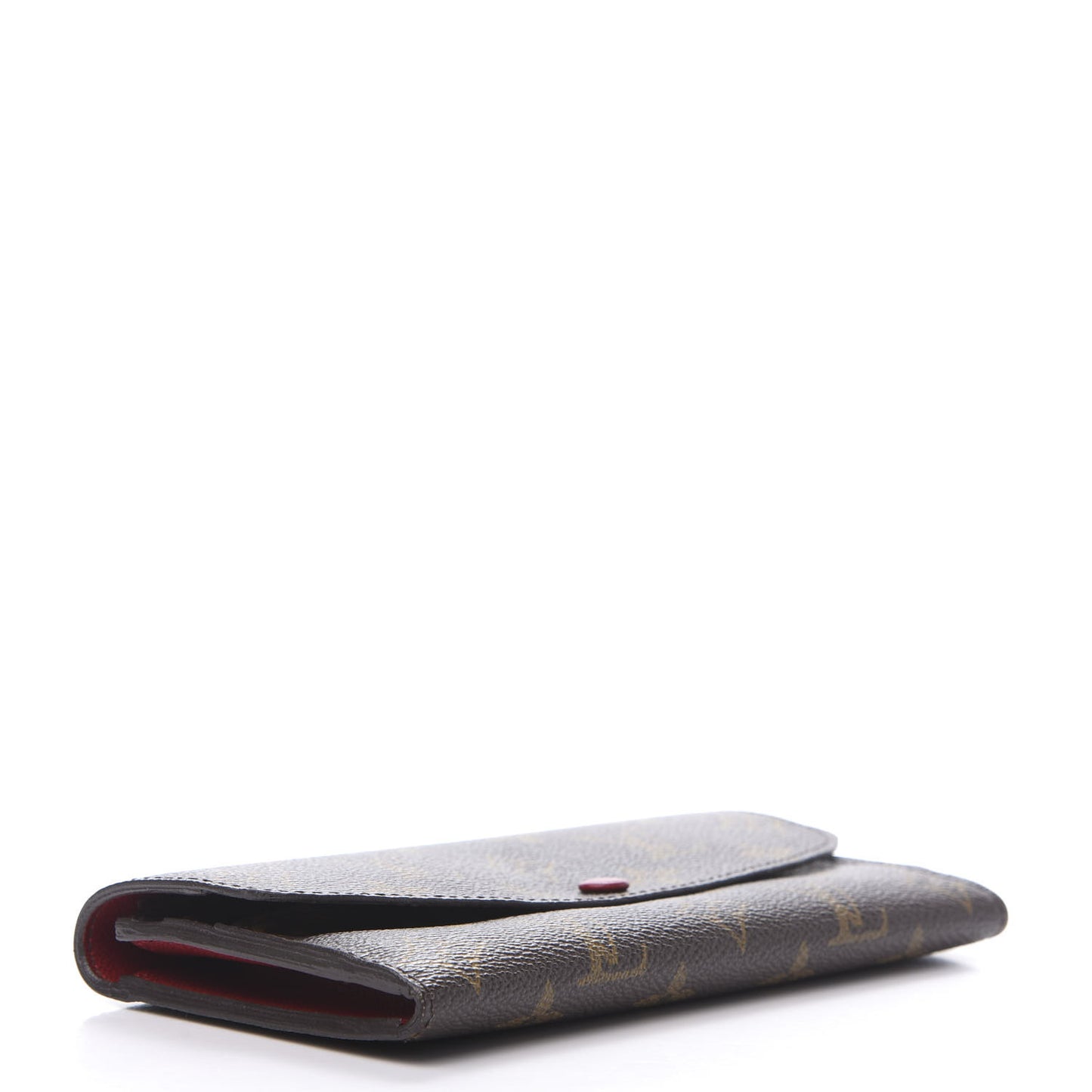 Monogram Emilie Wallet Red