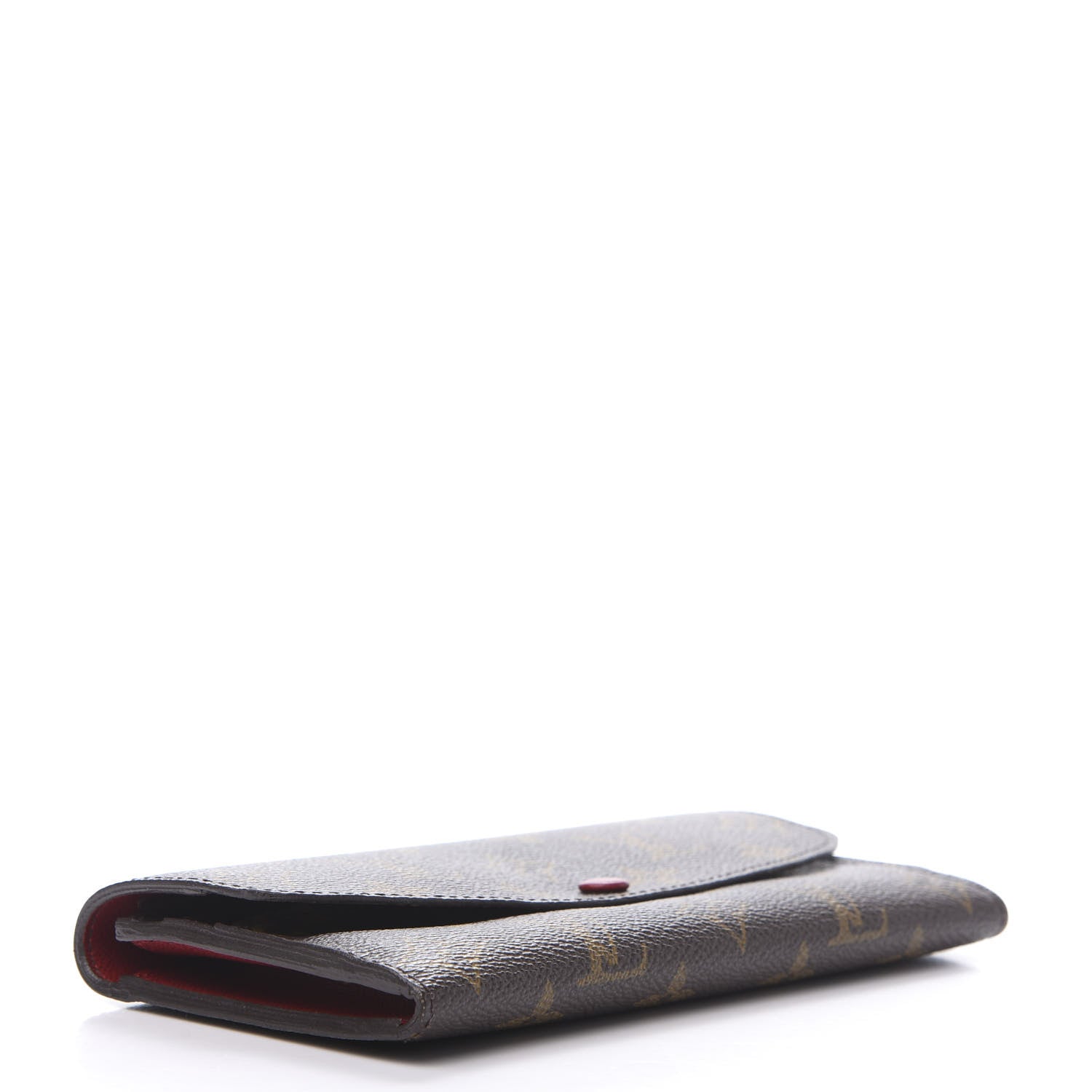 Louis Vuitton Monogram Emilie Wallet Red 4 of 11