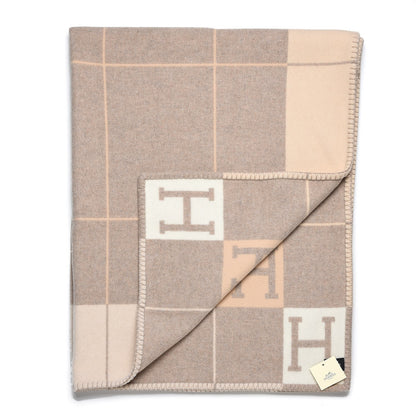 Hermes Wool Cashmere Avalon III Blanket Coco Camomille 3 of 6
