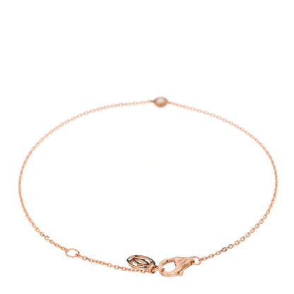 Cartier 18K Pink Gold Diamond XS D'Amour Bracelet 2 of 4