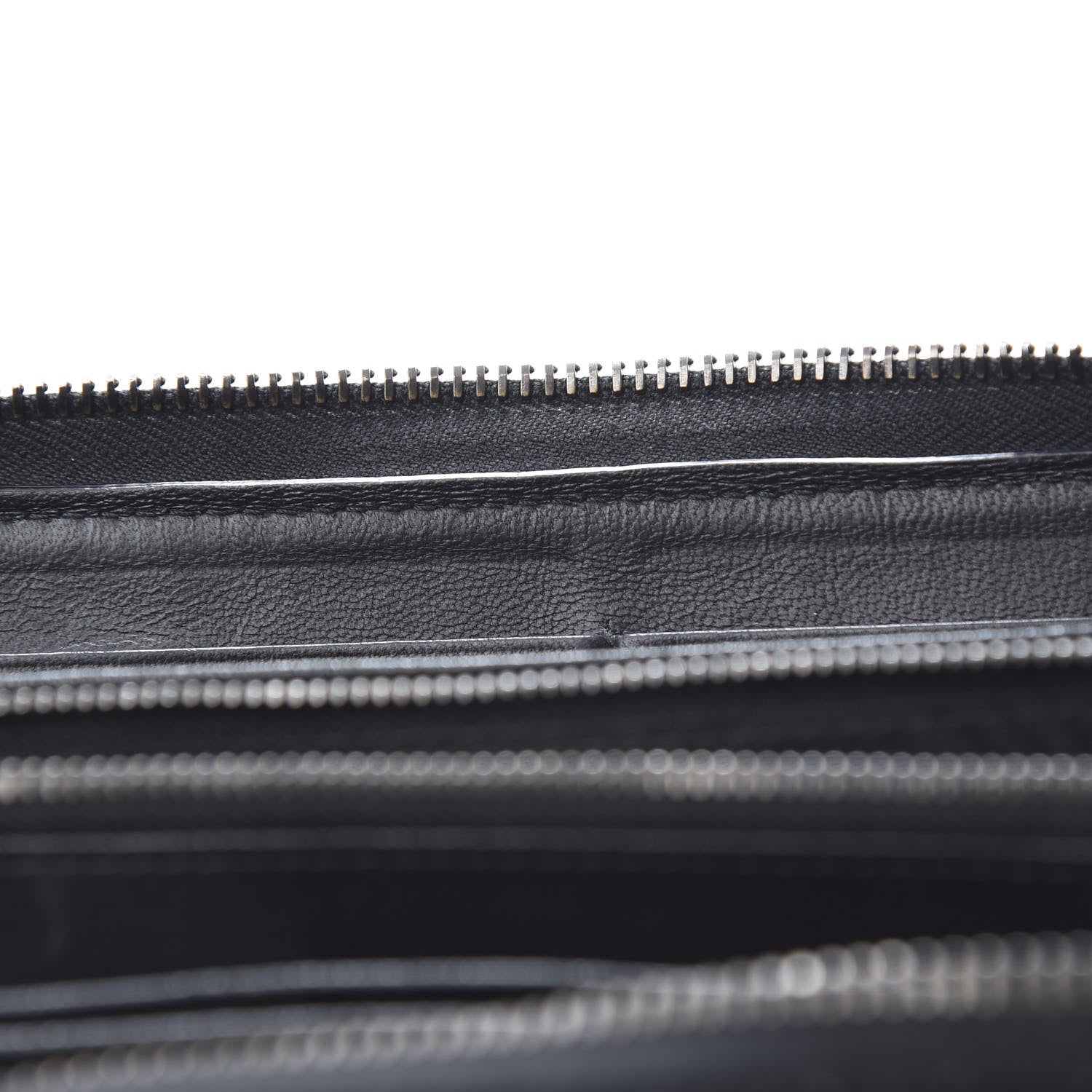 Bottega Veneta Nappa Intrecciato Zip Around Wallet Black 7 of 9