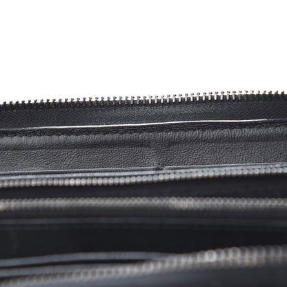 Bottega Veneta Nappa Intrecciato Zip Around Wallet Black 7 of 9