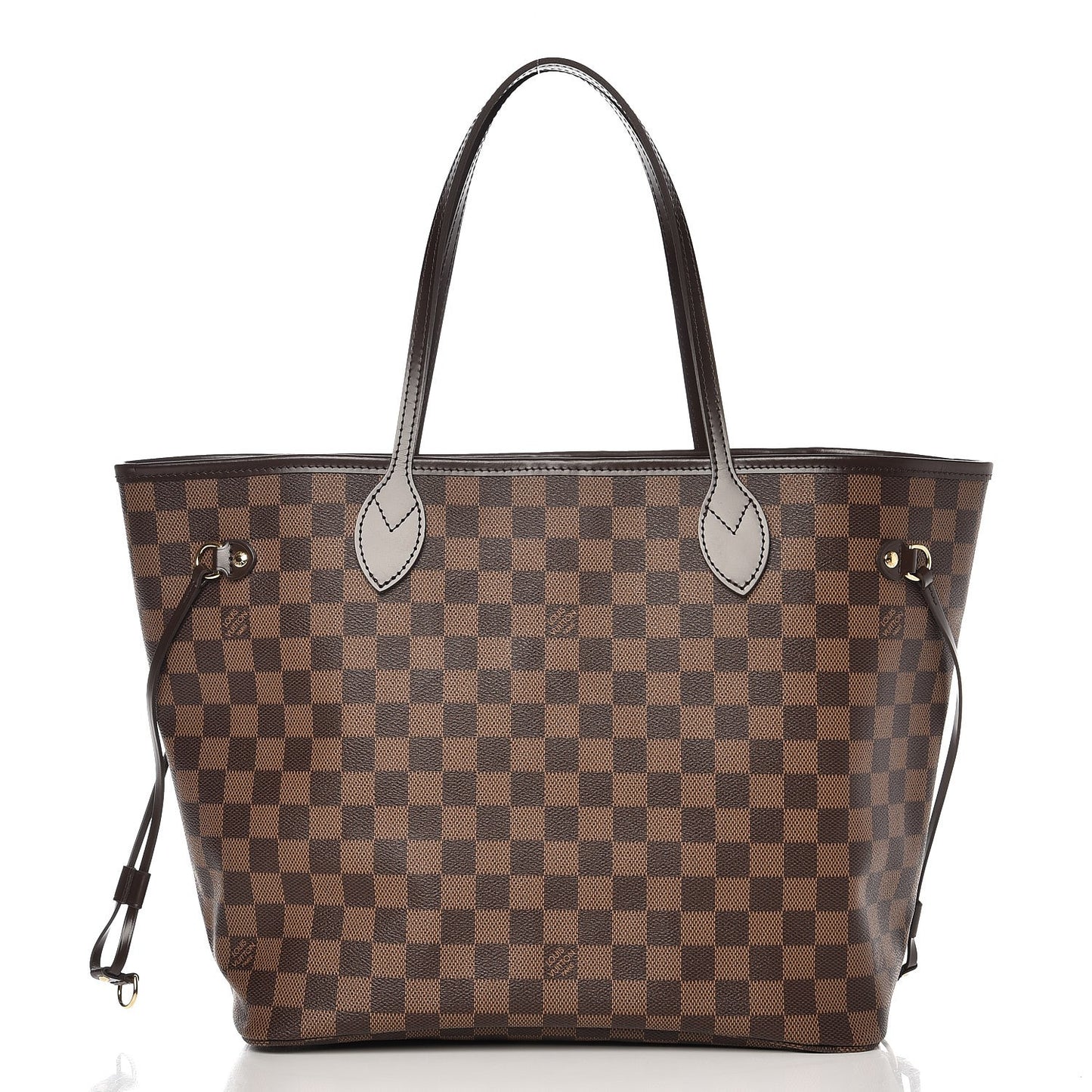 Damier Ebene Neo Neverfull MM Rose Ballerine