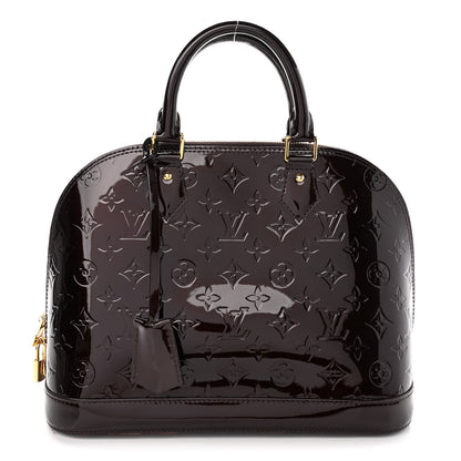 Louis Vuitton Vernis Alma PM Amarante 1 of 10