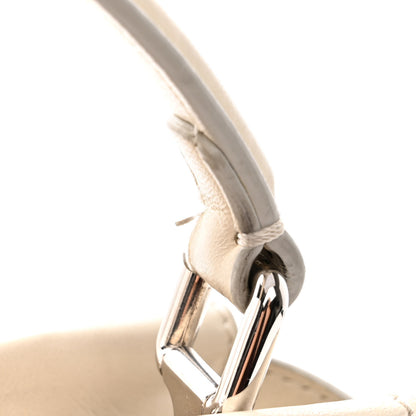 Fendi Nappa Lace Up Mini Peekaboo Iconic Satchel Bianco Carta 11 of 14