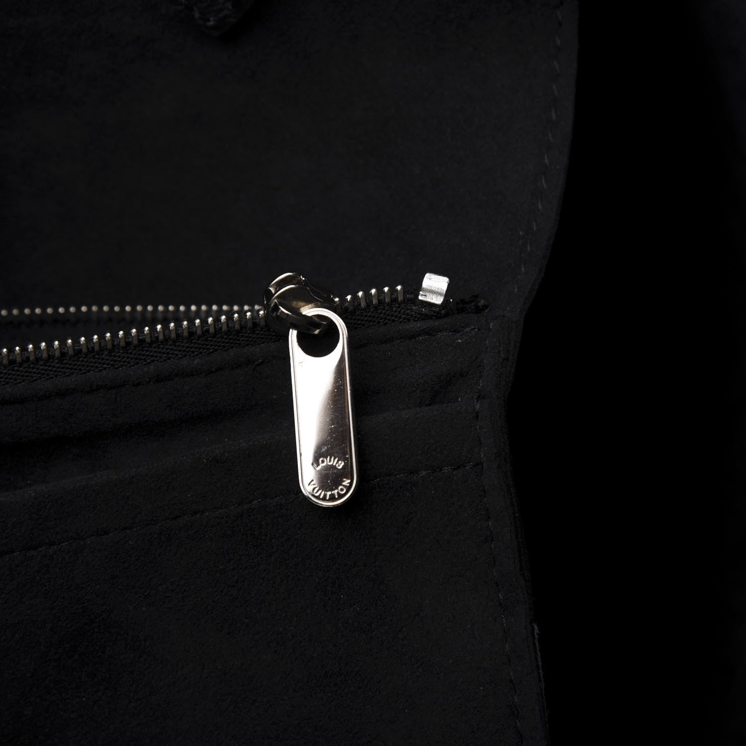 Louis Vuitton Calfskin Lockme Cabas Black 13 of 14