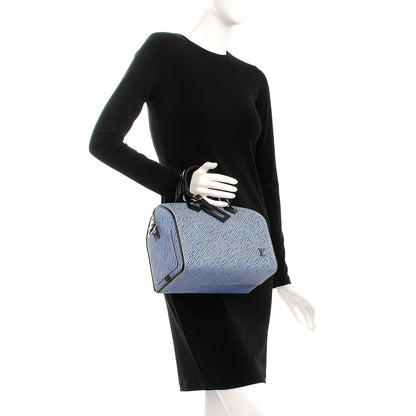 Louis Vuitton Epi Speedy Bandouliere 25 Denim Light 3 of 8