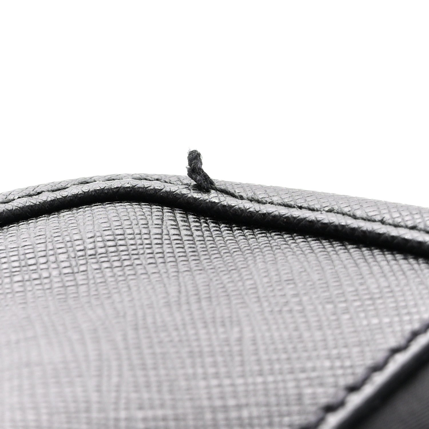 Prada Tessuto Nylon Saffiano Logo Messenger Bag Black 10 of 10