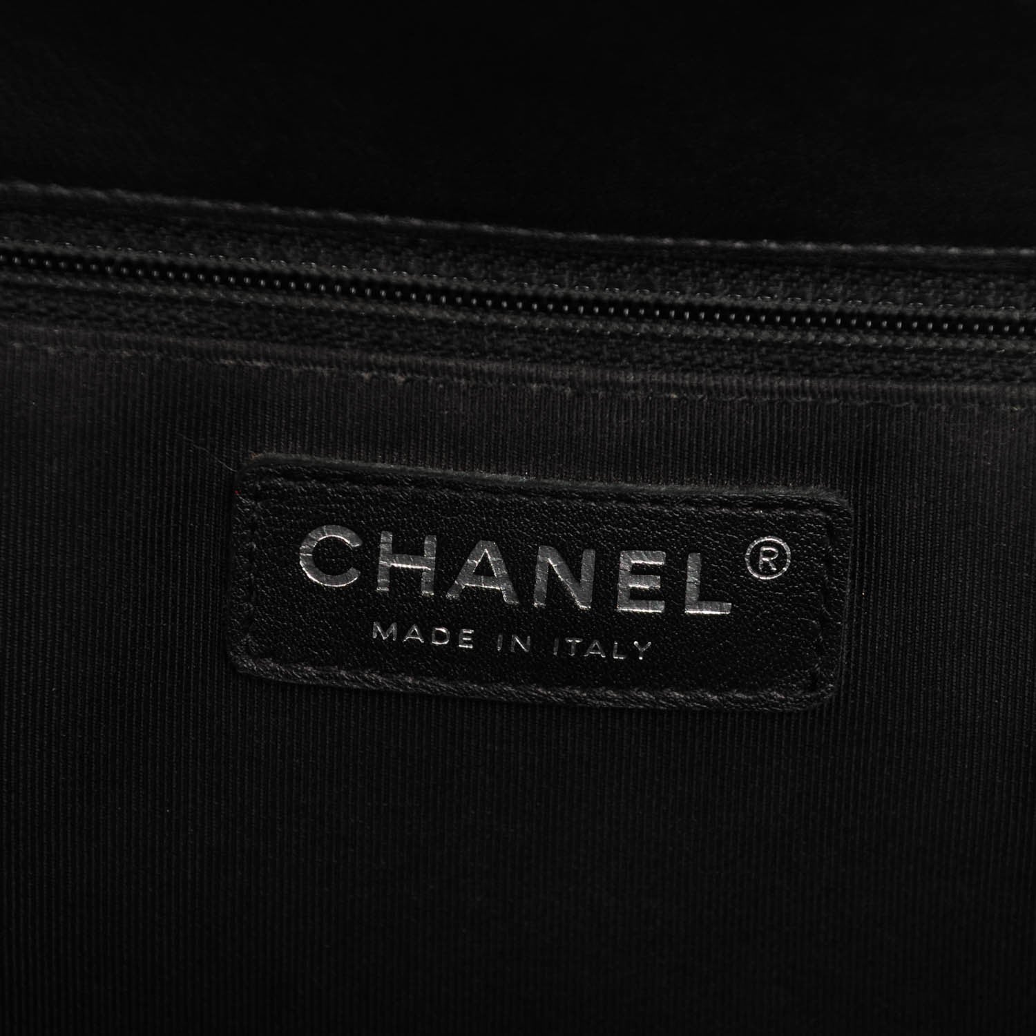 Chanel Calfskin Quilted Flap Tote Black 6 of 7