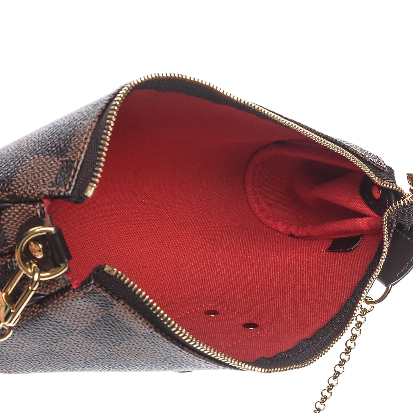 Damier Ebene Eva Clutch