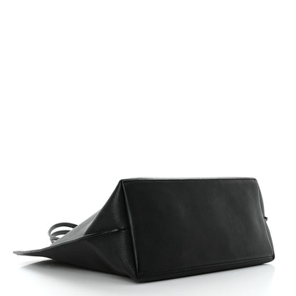 Louis Vuitton Calfskin Lockme Go Tote Black 4 of 9