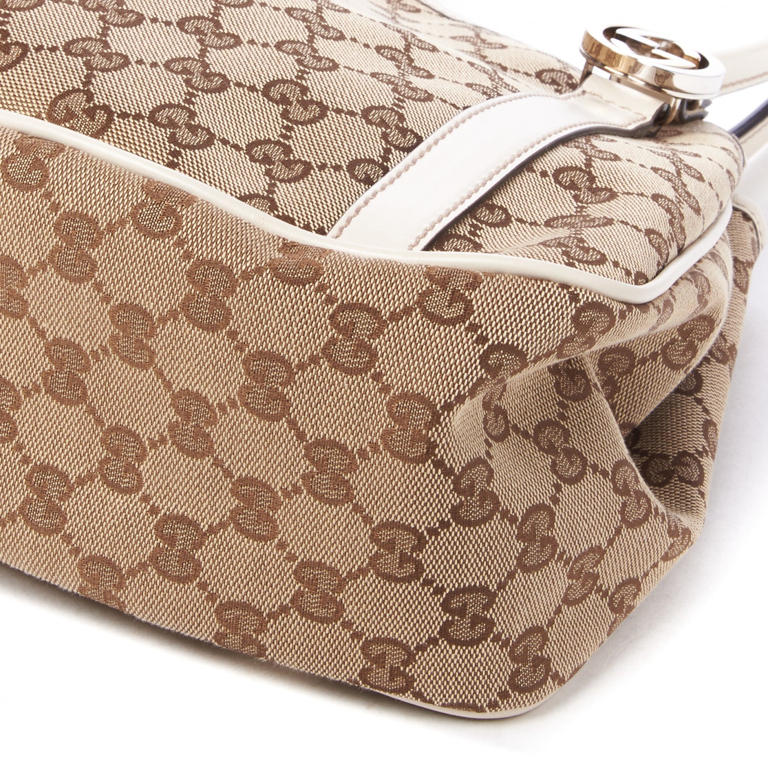 Gucci Monogram Medium GG Twins Shoulder Bag Off White 5 of 8