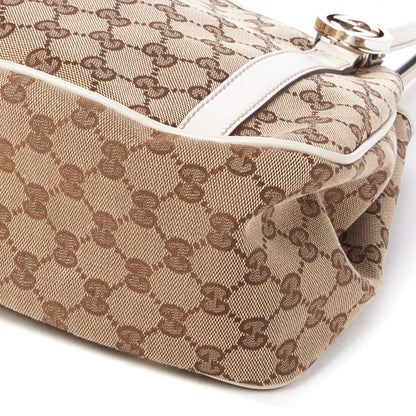 Gucci Monogram Medium GG Twins Shoulder Bag Off White 5 of 8
